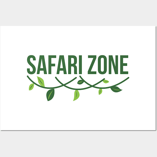 Safari Zone - Safari Wall Art by D3Apparels